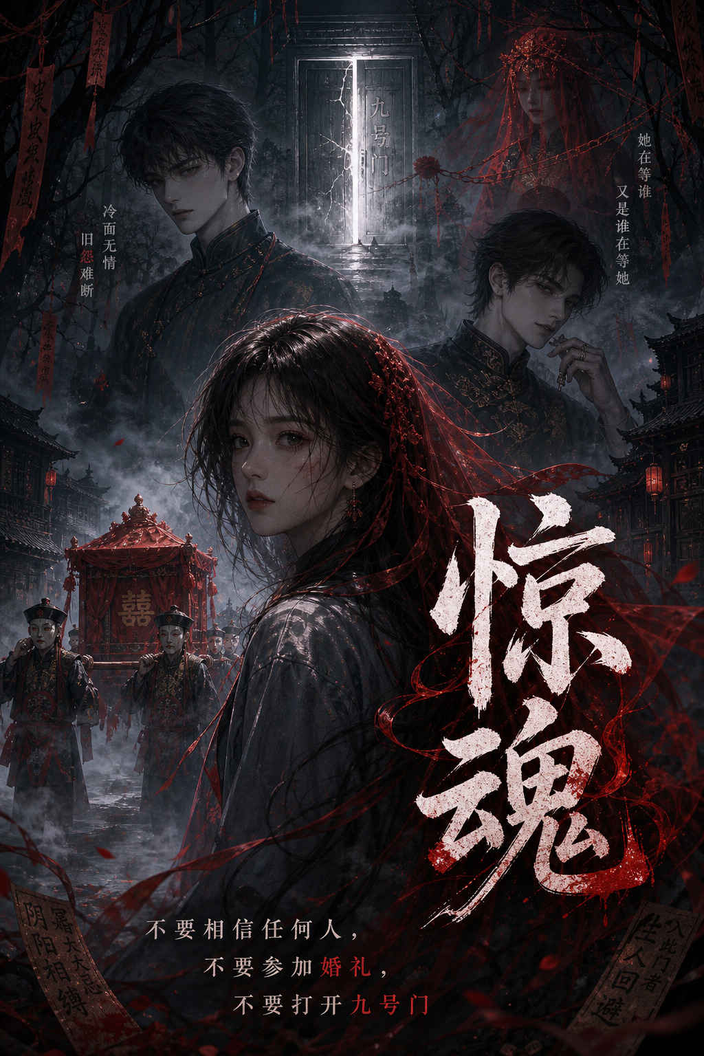 惊*